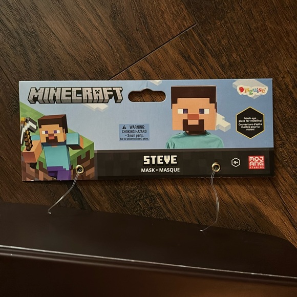 Minecraft Steve Mask - Picture 2 of 15